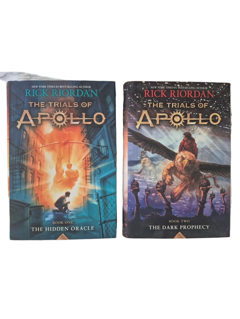 Rick Riordan The Trials of Apollo Books 1 & 2 Paperback Set YA Fantasy